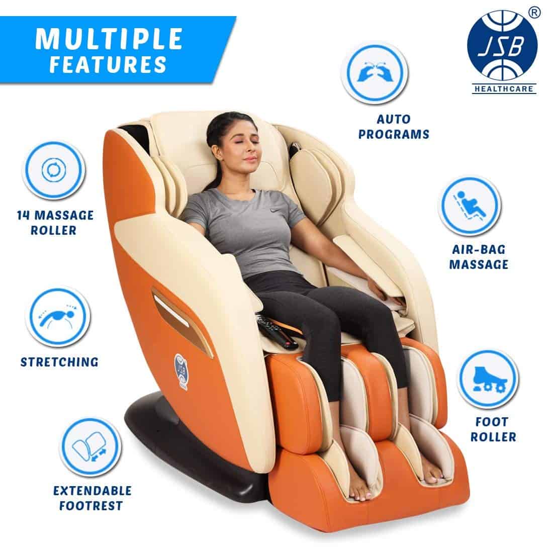 JSB MZ22 Full Body Massage Chair for Home UP to 38% OFF 4