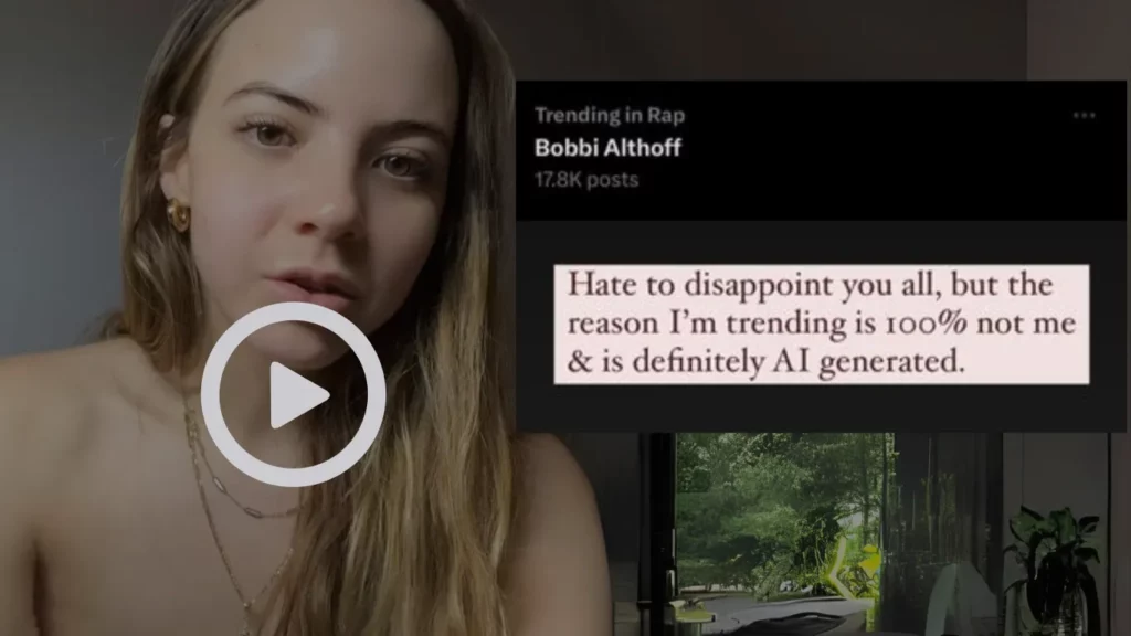 Bobbi Althoff Video Leaked