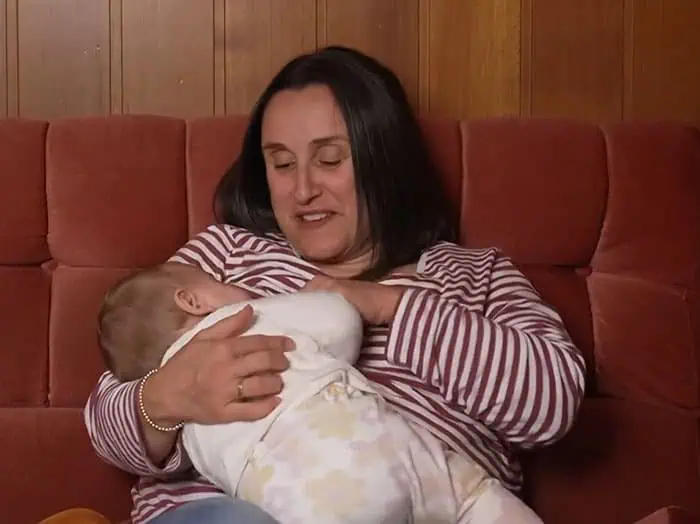 ARJ Barker Breastfeeding Video